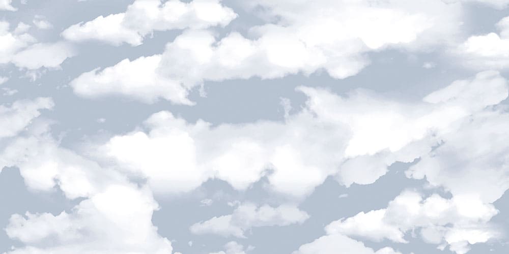 Atlanta Lt Bl Gl 45X30 Cm